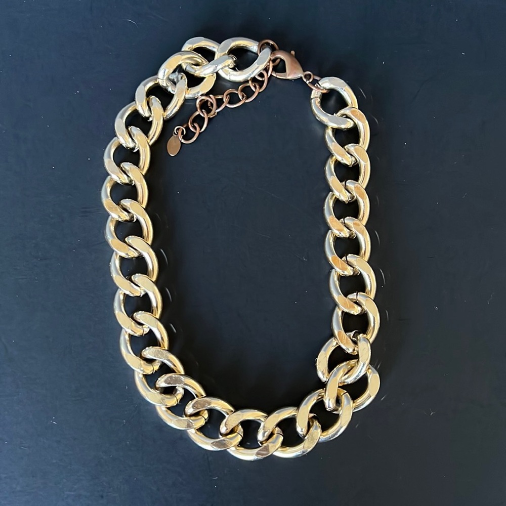 Chunky Gold Statement Necklace